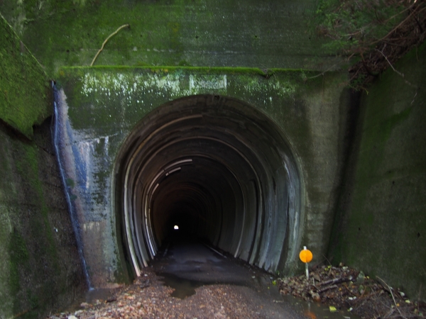 こんなトンネルの連続